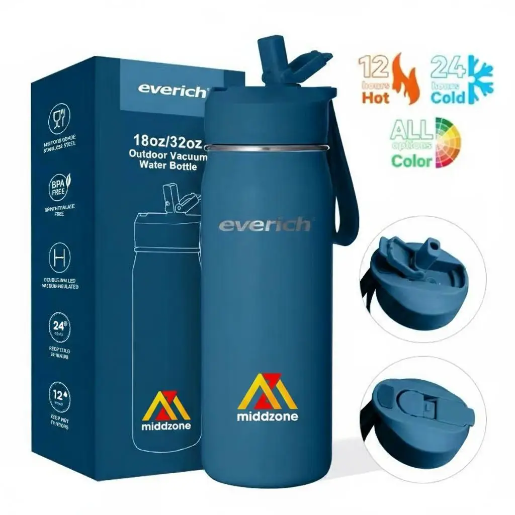 18/8 Stainless Steel Water Bottle